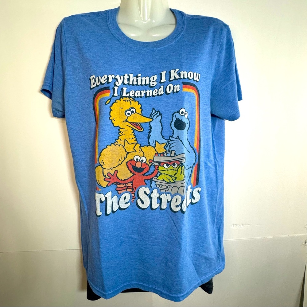 Sesame Street graphic retro look shirt, loose fit small (34/36) *w106